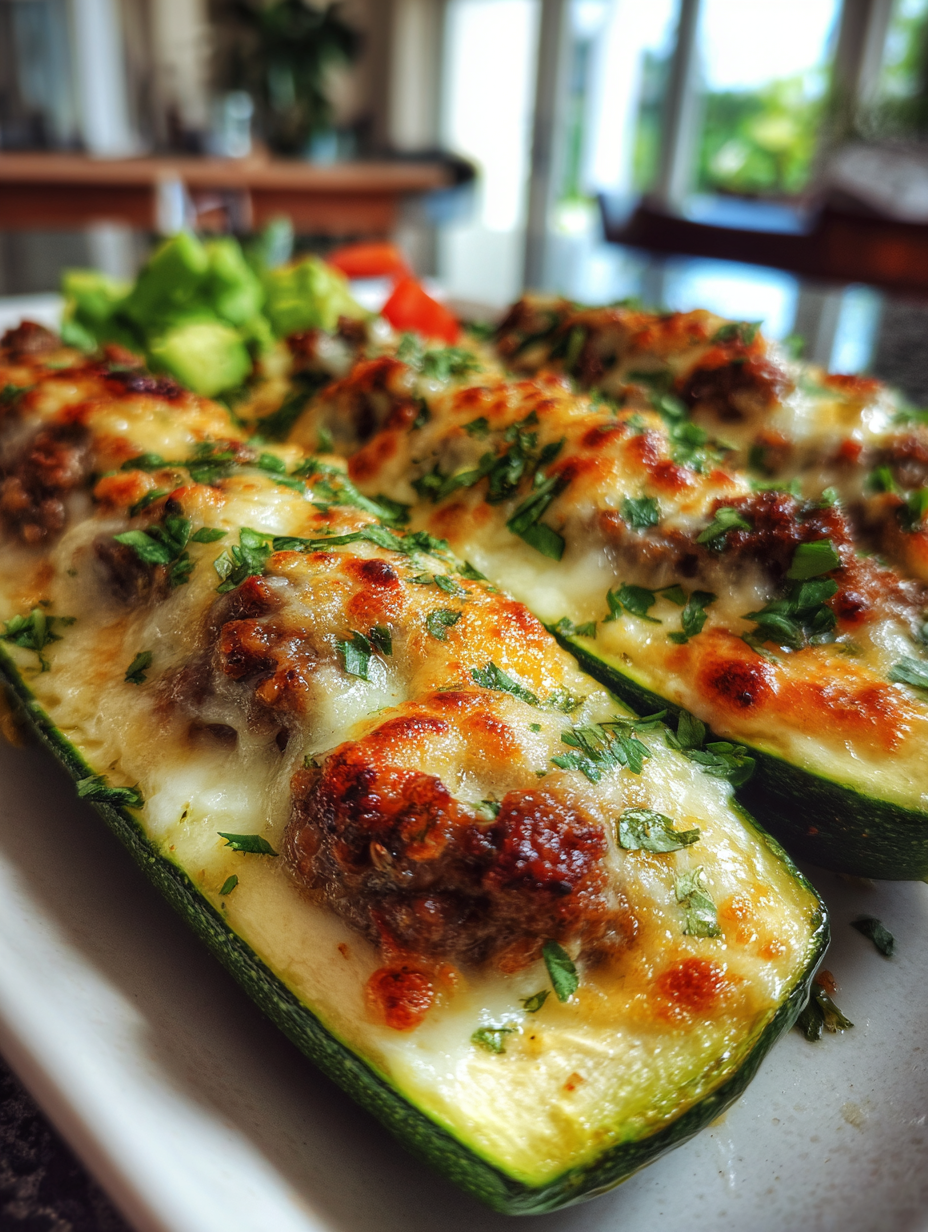 gefüllte zucchini rezept mit hackfleisch
