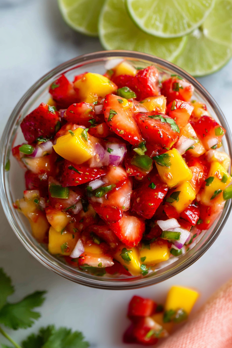 strawberry mango salsa