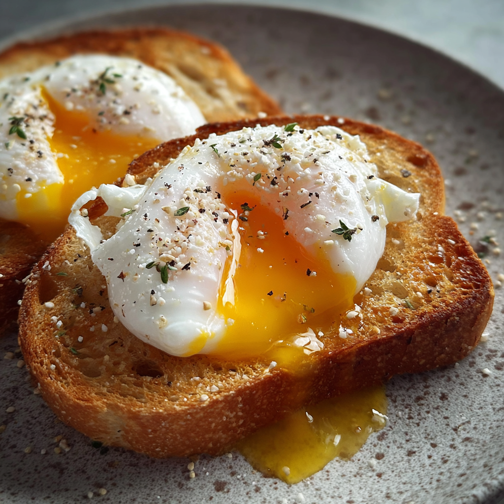 Easy Microwave Poached Eggs in Minutes