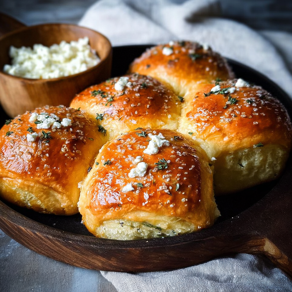 Secrets to Soft and Fluffy Garlic Rolls with Cottage Cheese
