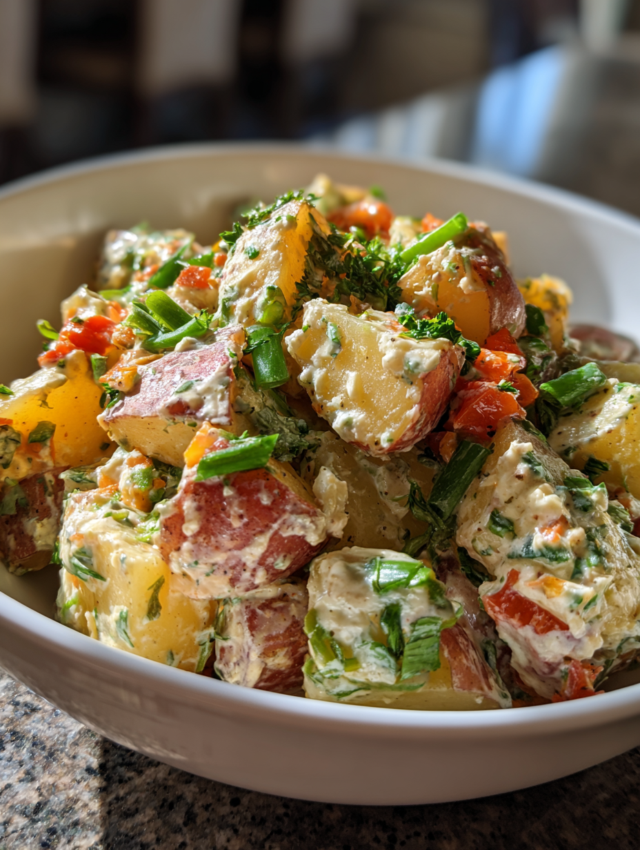 Aardappelsalade voor de BBQ