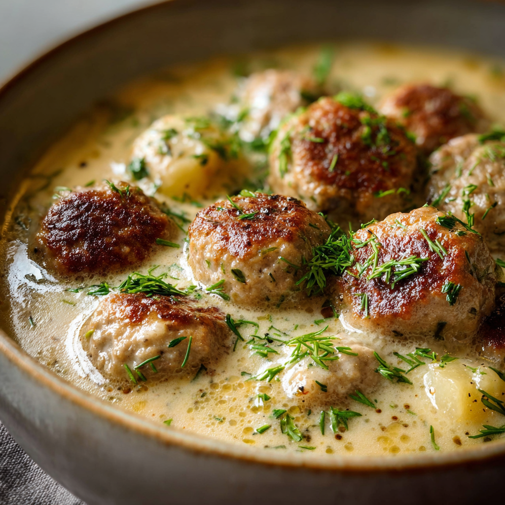 Cozy Swedish Meatball Soup to Warm You Up