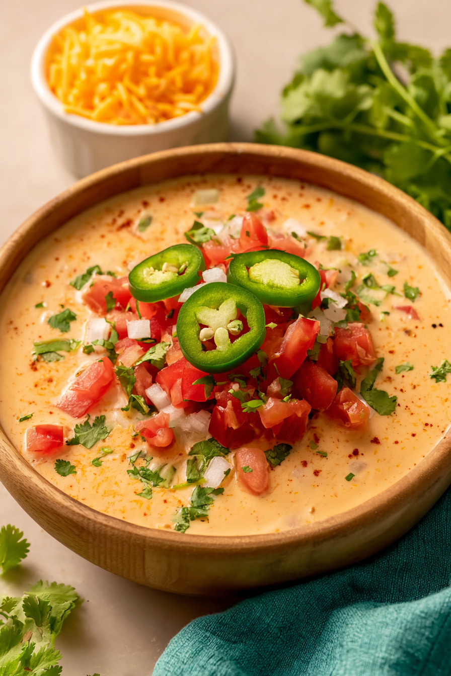 queso dip with cream cheese