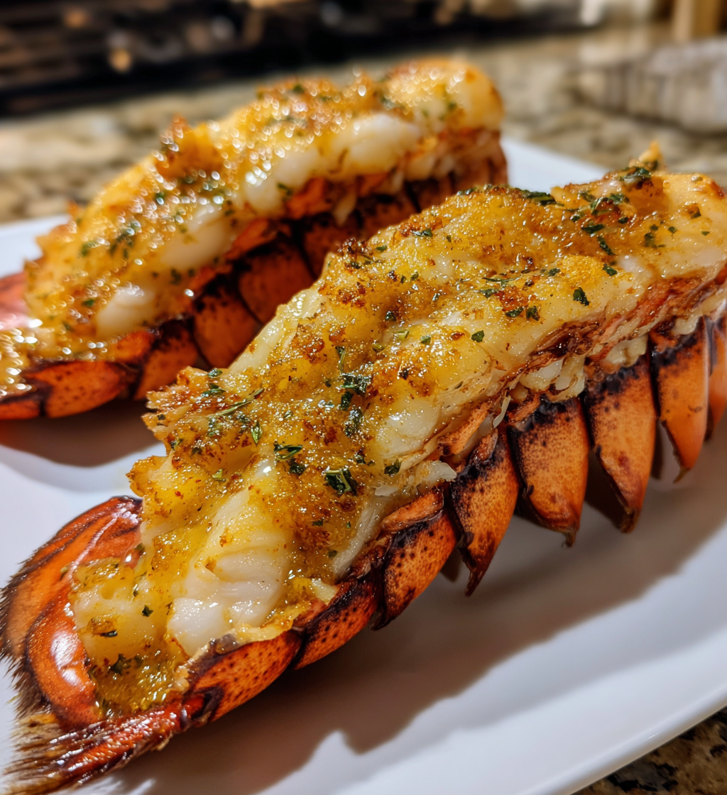 air fryer lobster - detail 1