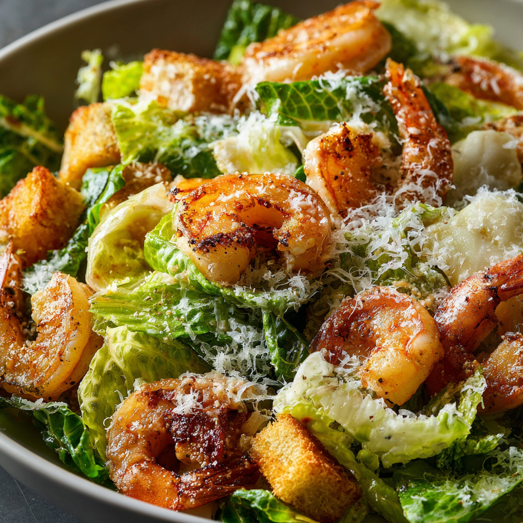 Easy Shrimp Caesar Salad for Quick Meals