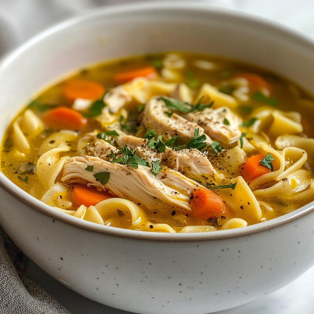 Cozy Gluten-Free Chicken Noodle Soup