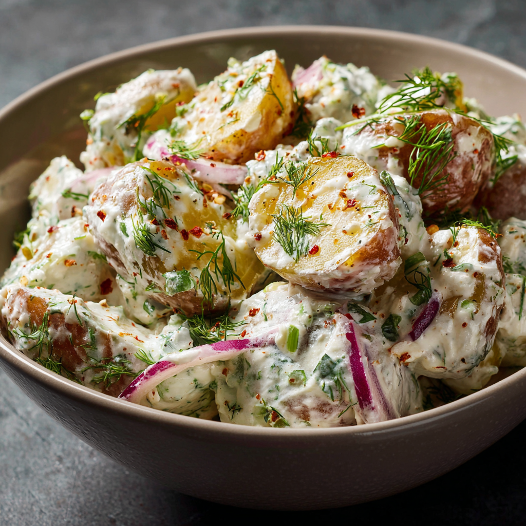 Refresh Your BBQ with Tzatziki Potato Salad