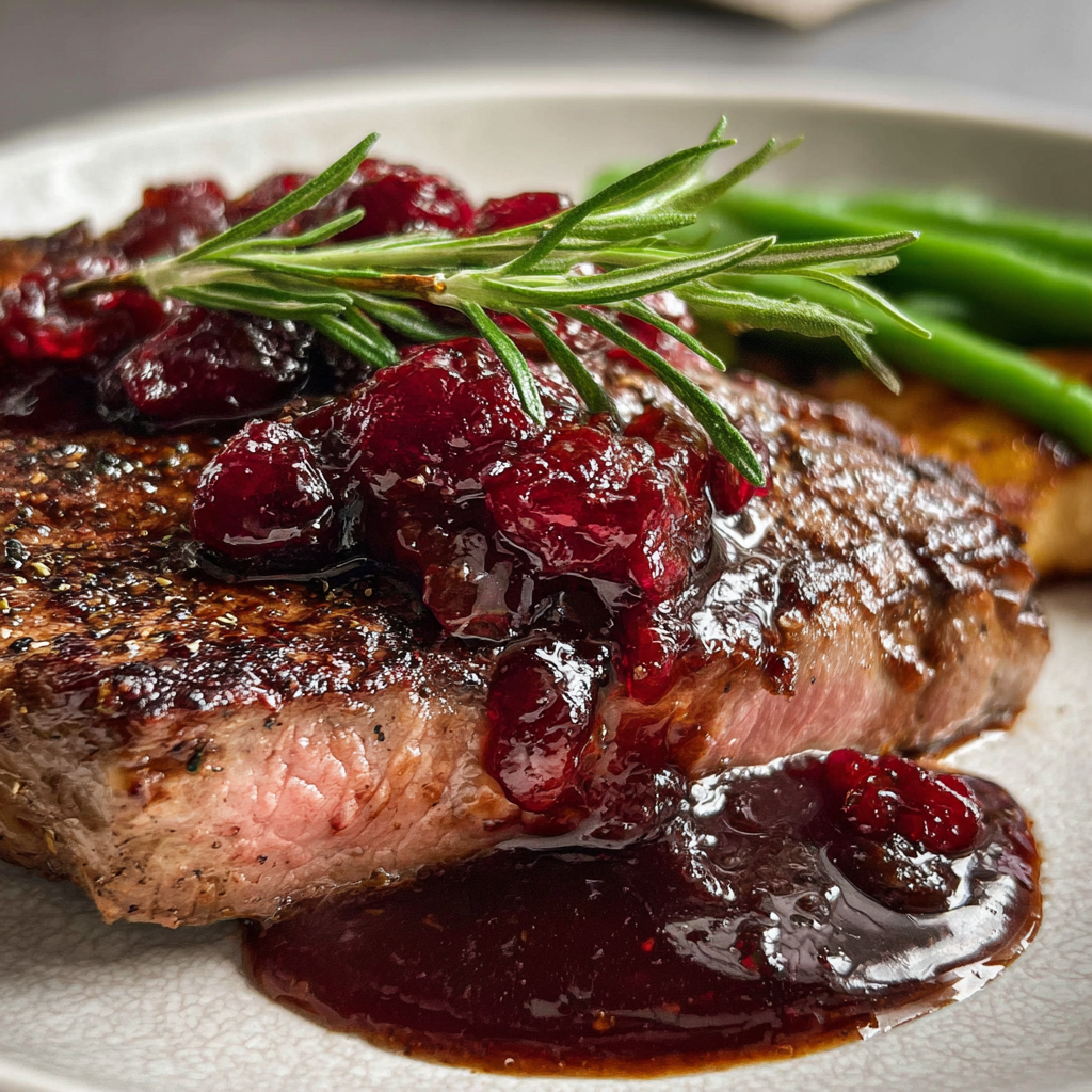 How to Perfect Cranberry Balsamic Ribeye Steak