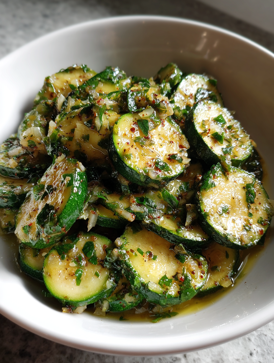 zucchini rezepte pfanne: köstliche Zucchini-Pfanne mit Knoblauch und Kräutern zucchini rezepte pfanne