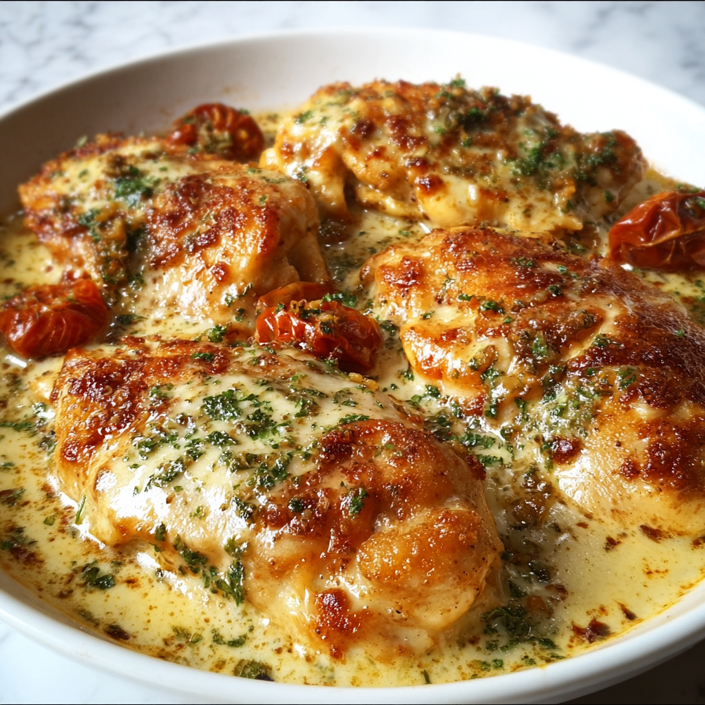 Cozy Marry Me Chicken Creamy Parmesan Dinner