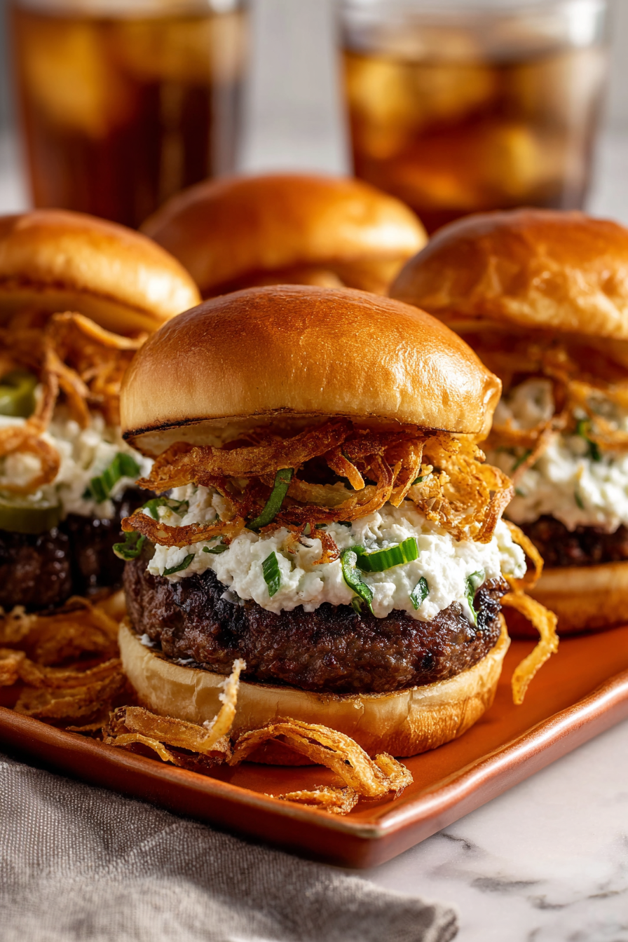 jalapeño popper burger