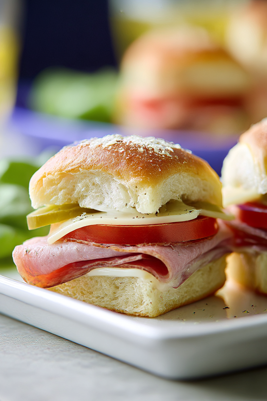 Easy Hot Italian Sub Sliders to Savor