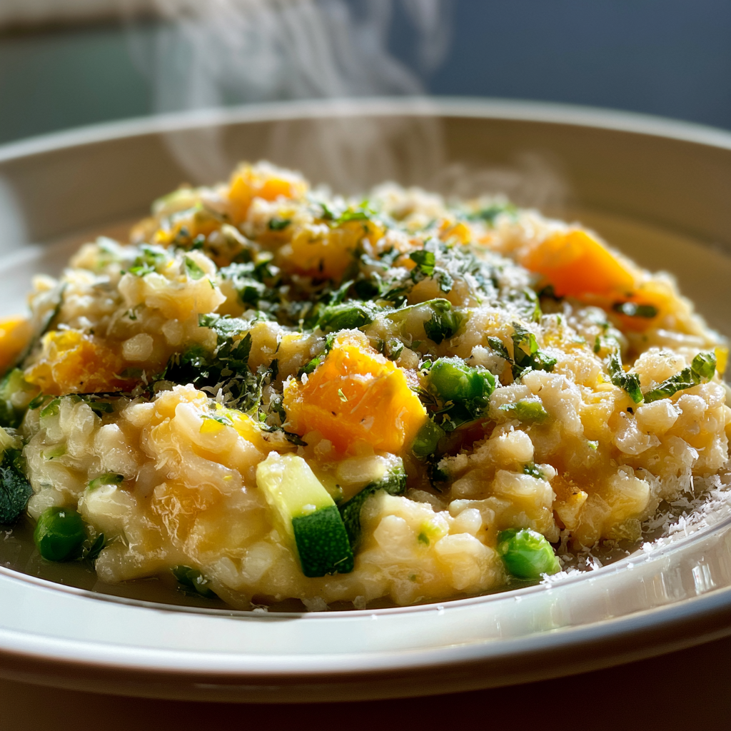 Risotto z warzywami sezonowymi