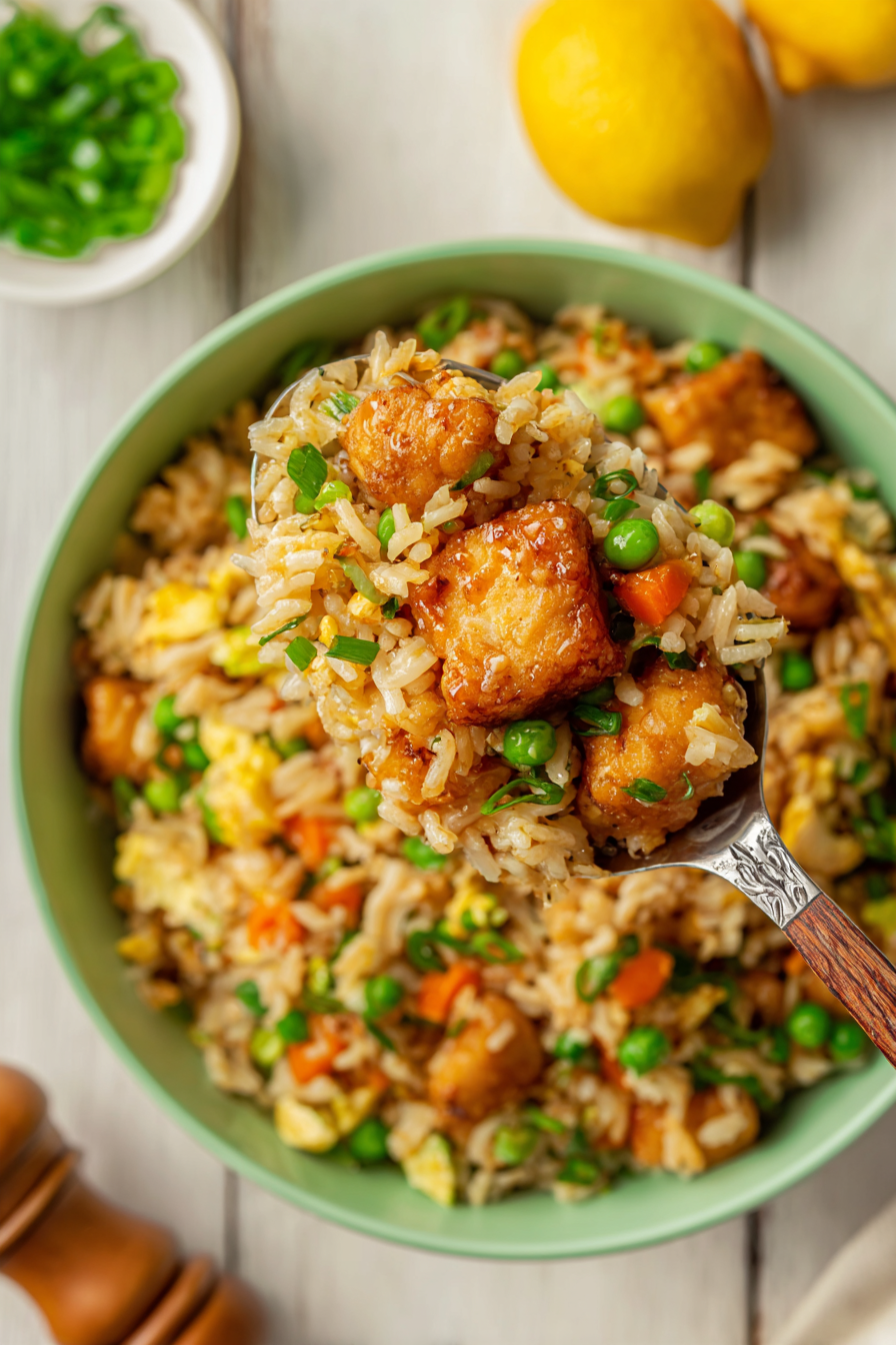 bang bang chicken fried rice