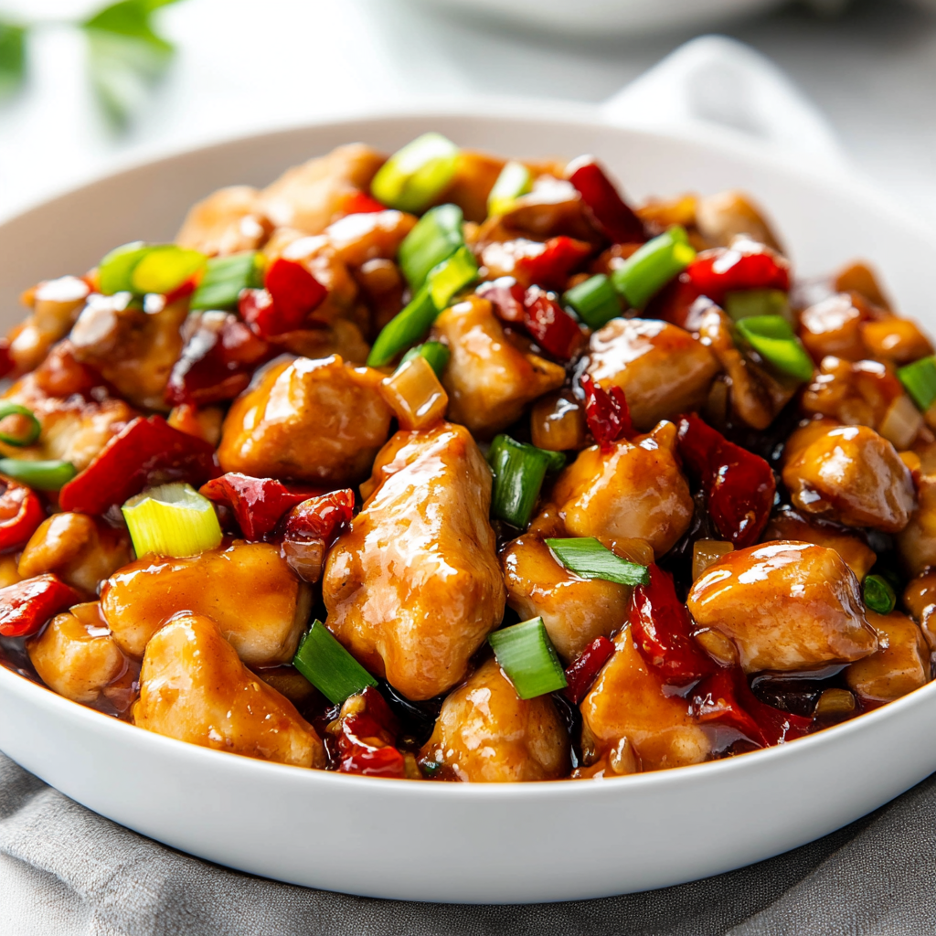 Crockpot Kung Pao Chicken