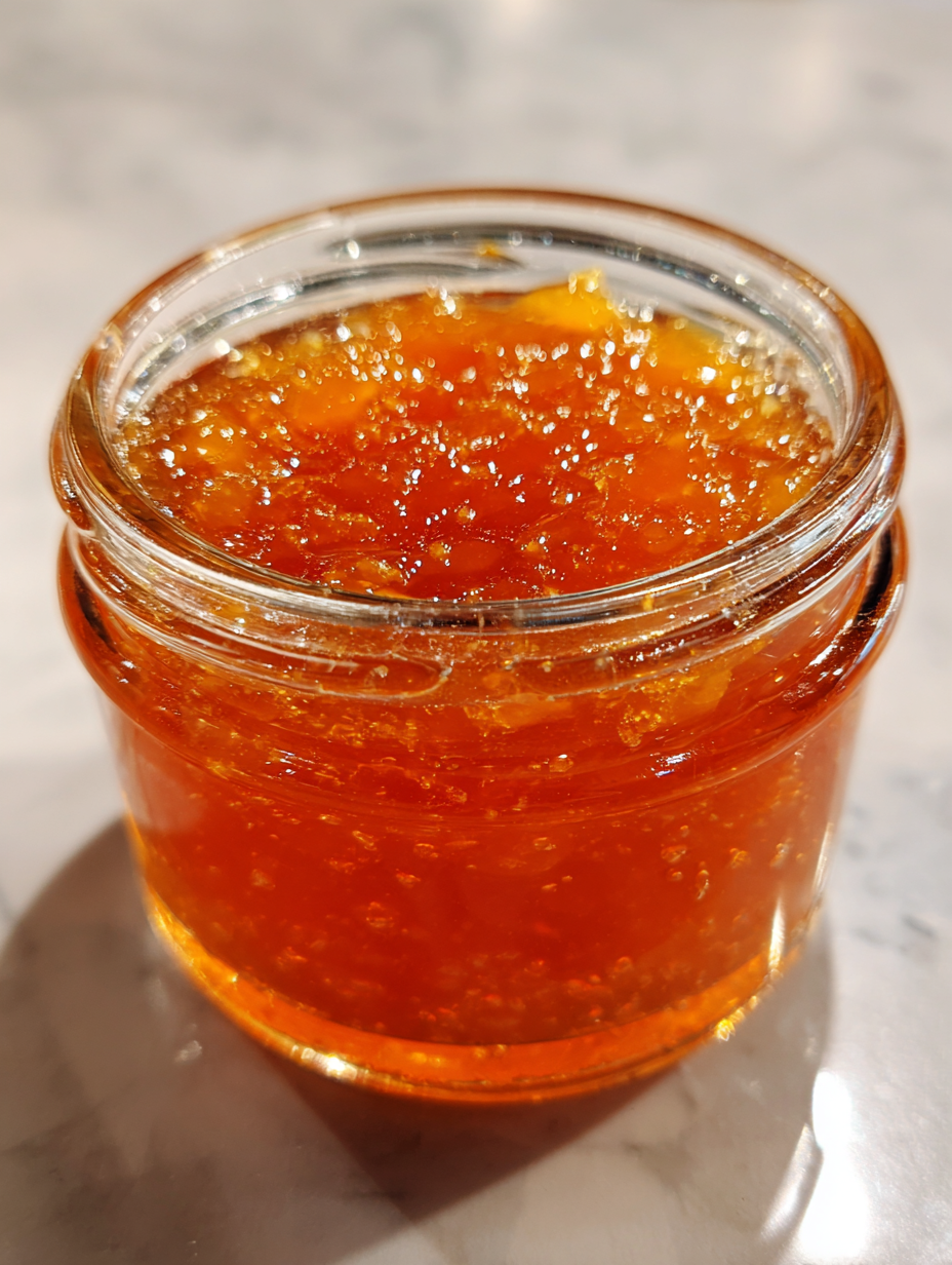 peach freezer jam recipe