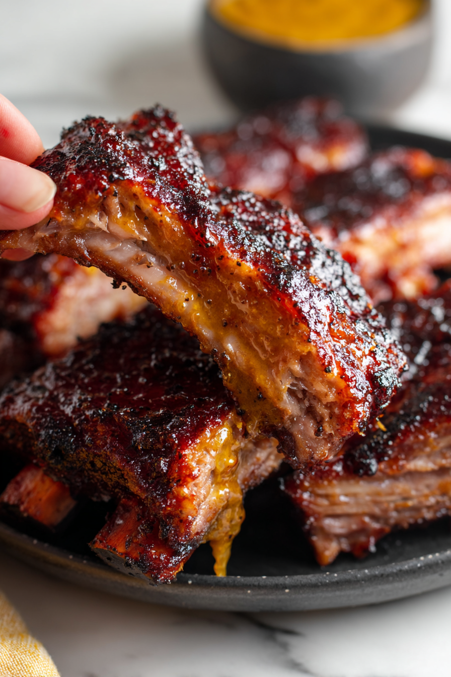 bbq mustard ribs