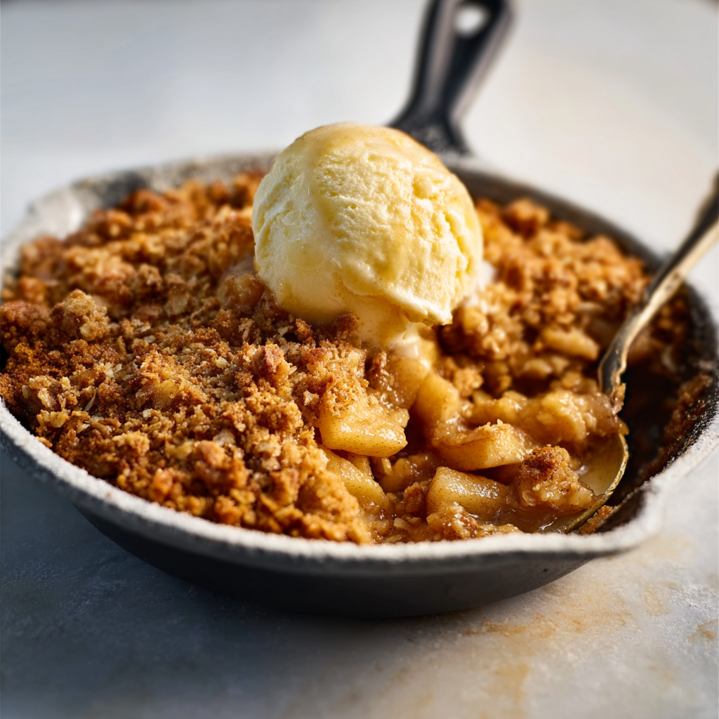 Step-by-step: apple slices tossed with cinnamon and sugar in a bowl.