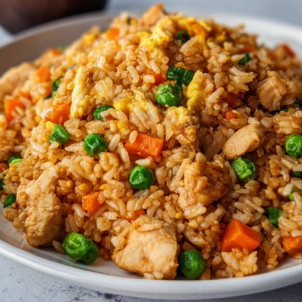 Cozy 30-Minute Chicken Fried Rice Dinner