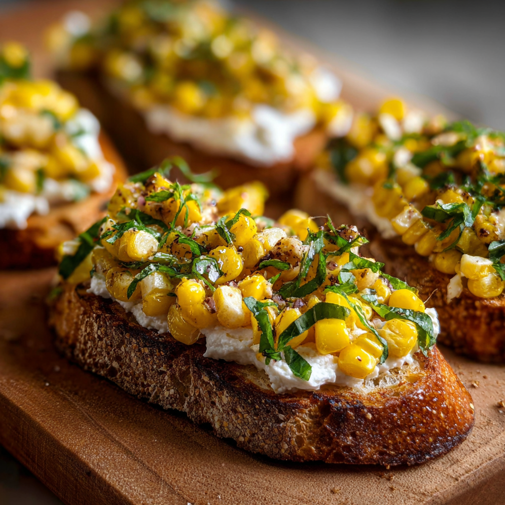 Why Corn and Ricotta Bruschetta Is a Must-Try Snack