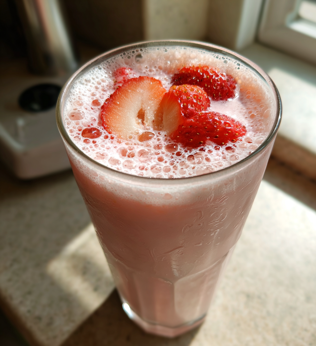 Strawberry Ice Cream Soda - detail 1