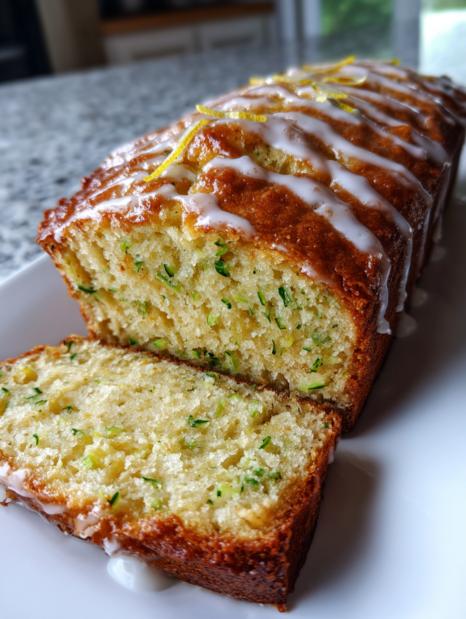 lemon zucchini bread: the perfect blend of citrus and sweetness lemon zucchini bread