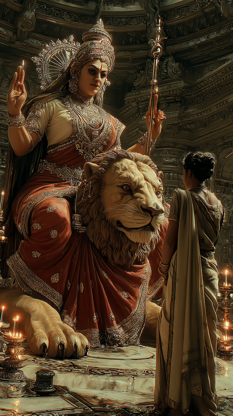 Idol of Goddess Dhabbawali Mata