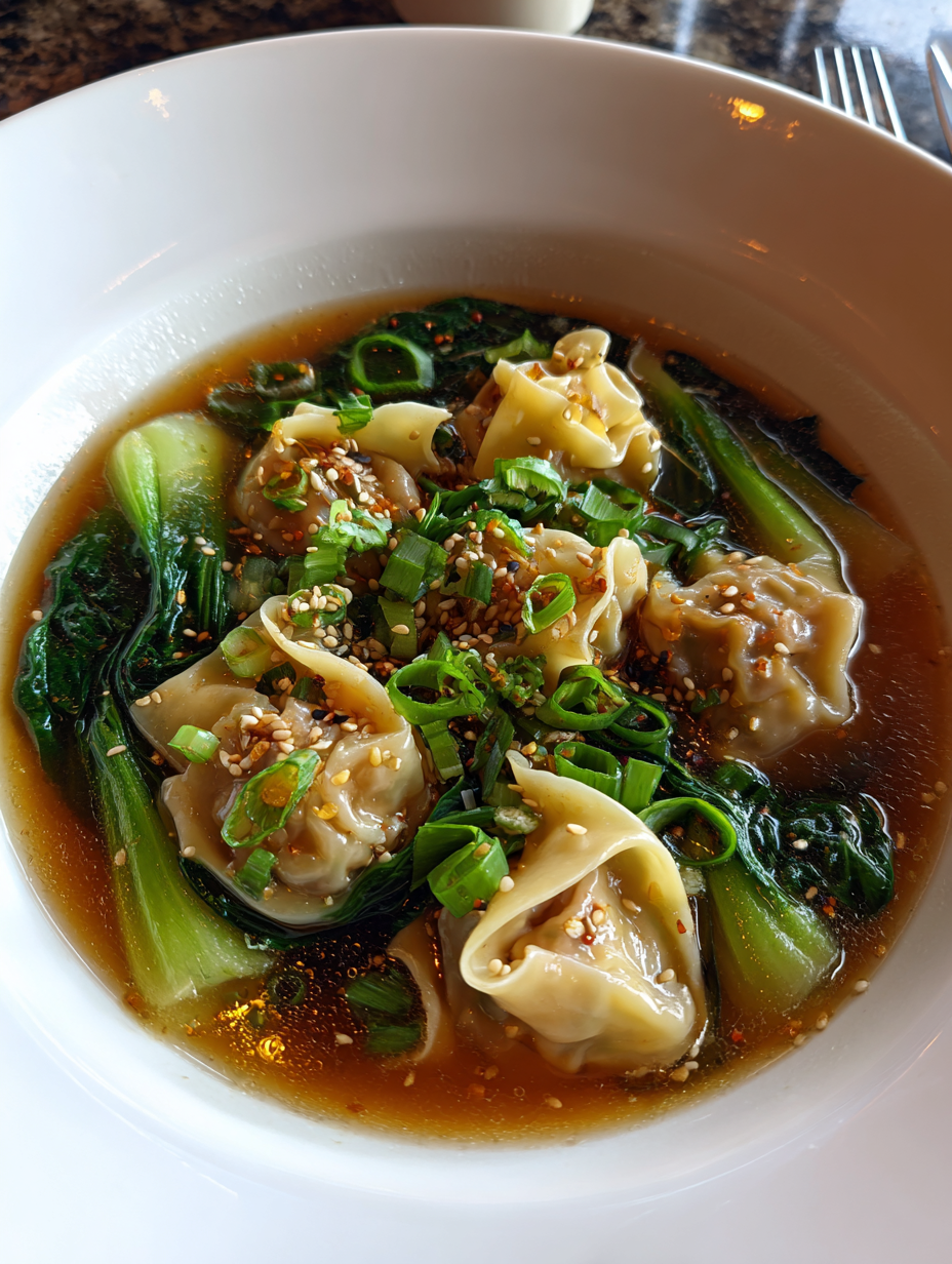 won ton soep recept