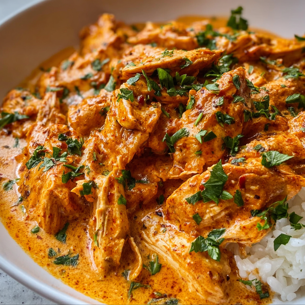 Crockpot Cajun Butter Chicken