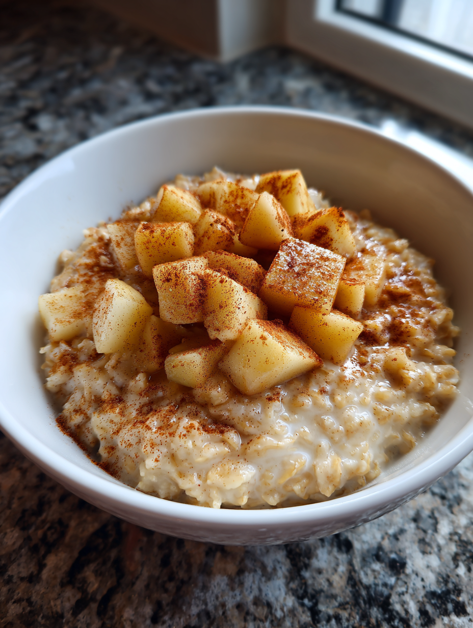 how to make oatmeal: creamy cinnamon apple delight for breakfast how to make oatmeal