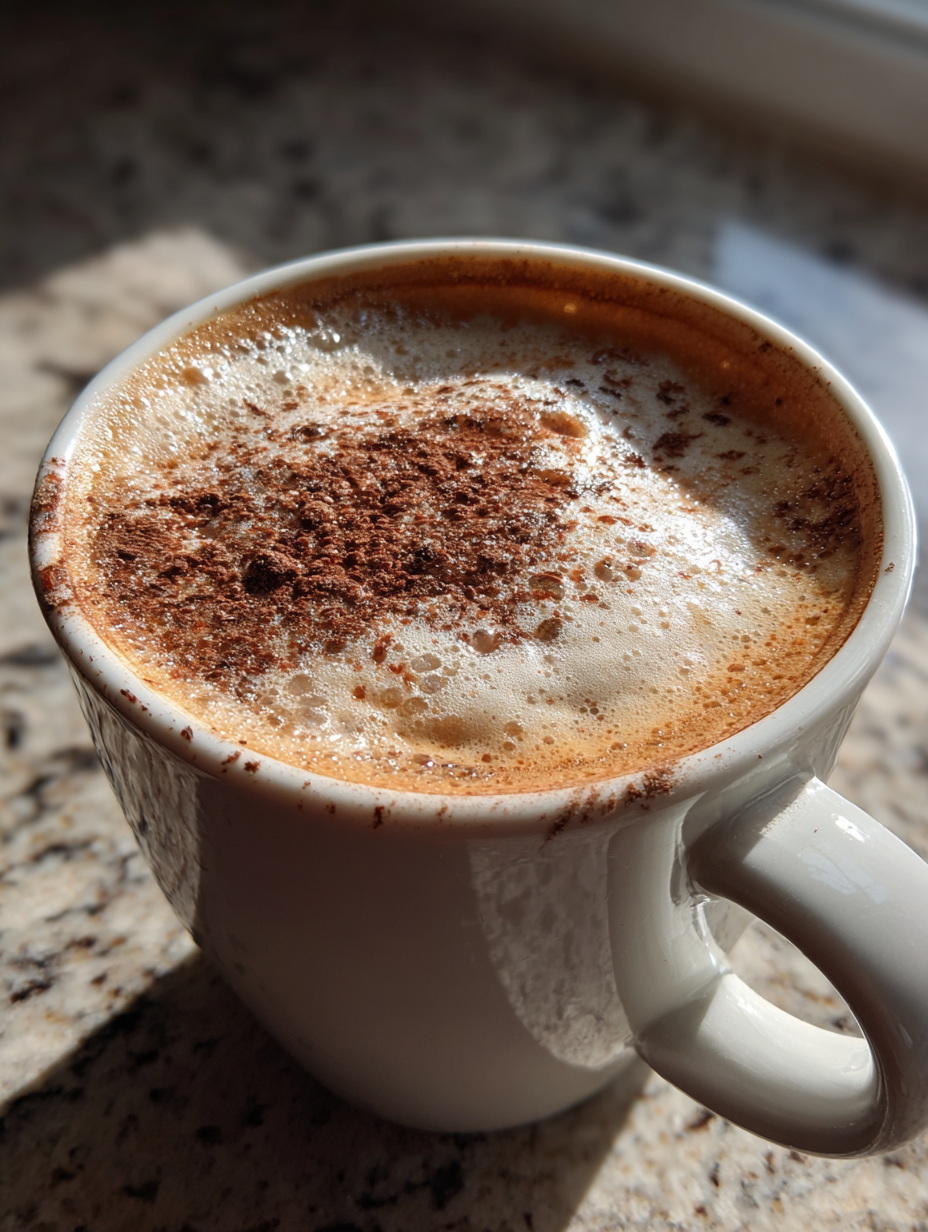 how to make a latte at home