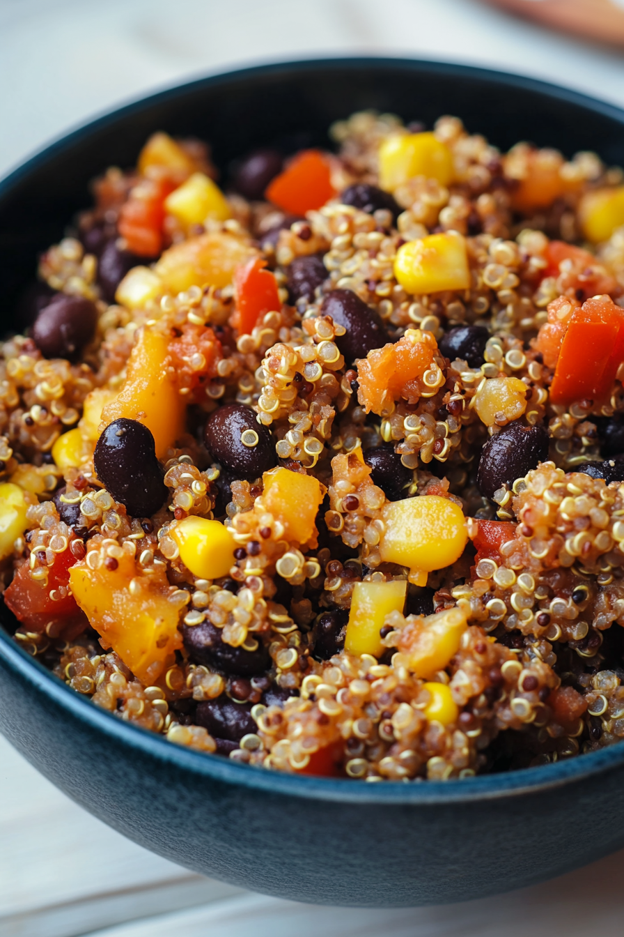 quinoa taco bowl