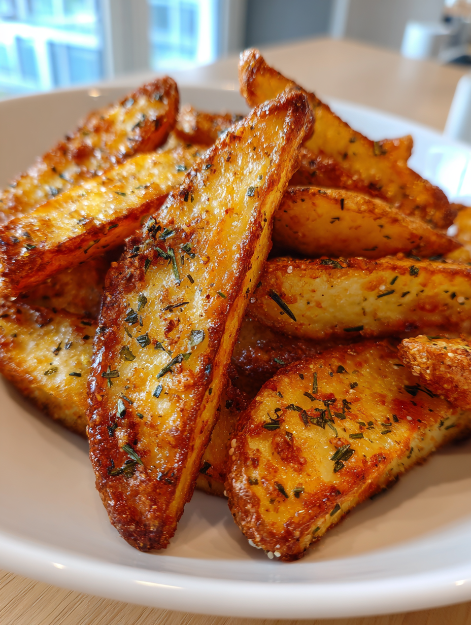 airfryer rezepte: Knusprige Luftfritteuse Kartoffelspalten einfach airfryer rezepte