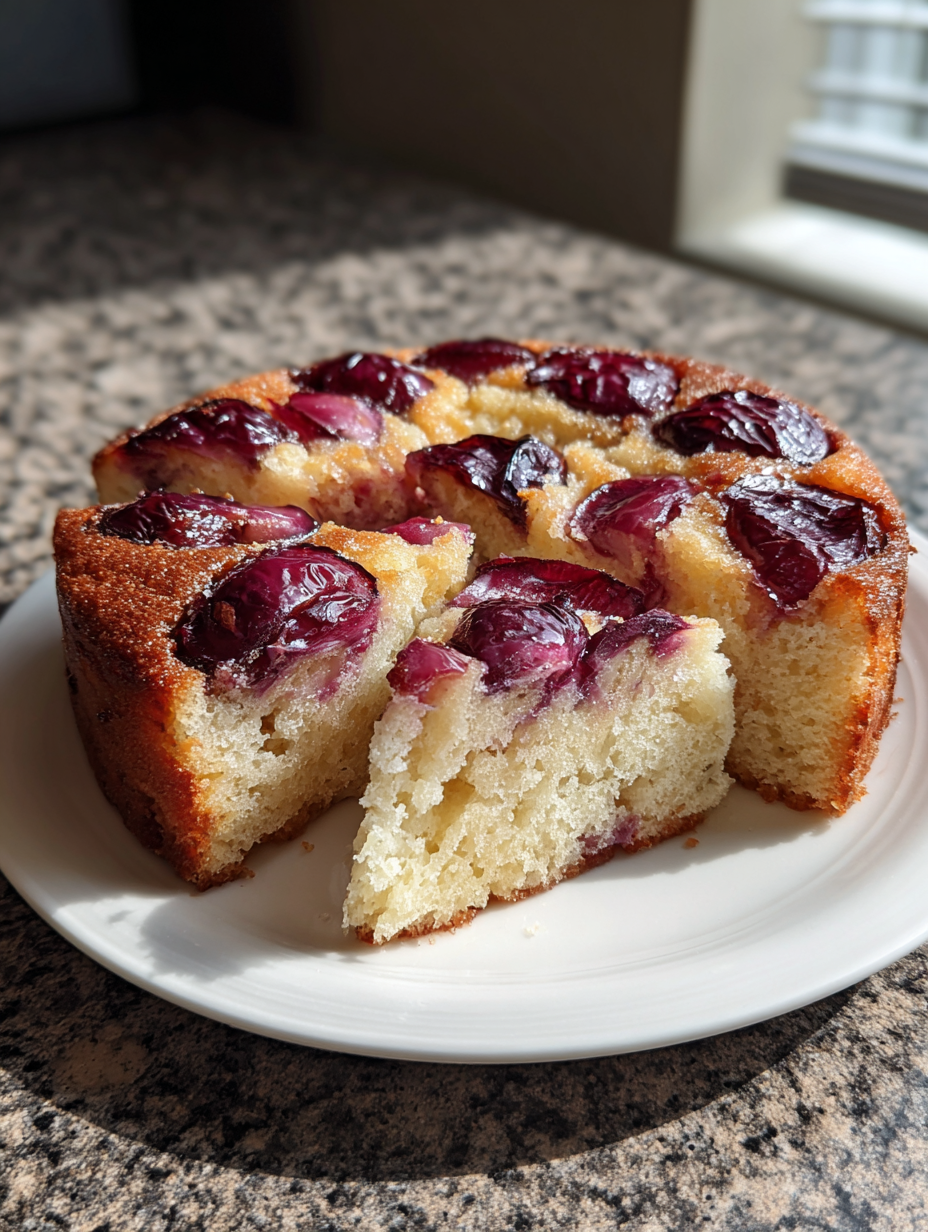 omas zwetschgenkuchen mit rührteig