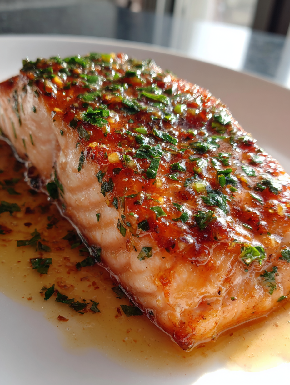 salmon in oven recipe: Easy and Delicious Citrus Herb Glaze salmon in oven recipe