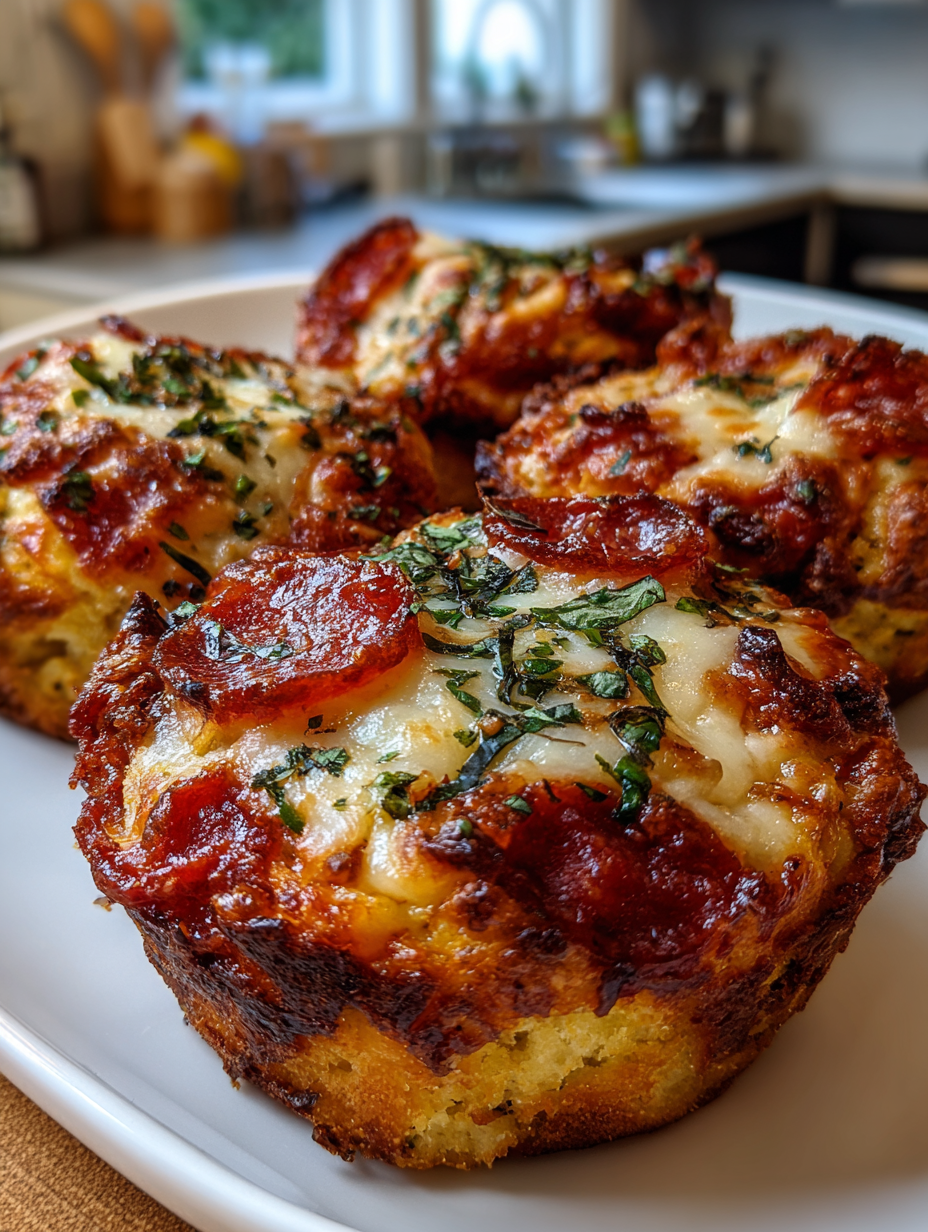 Delicious Pizza Muffins Rezept für den perfekten Snack pizza muffins rezept