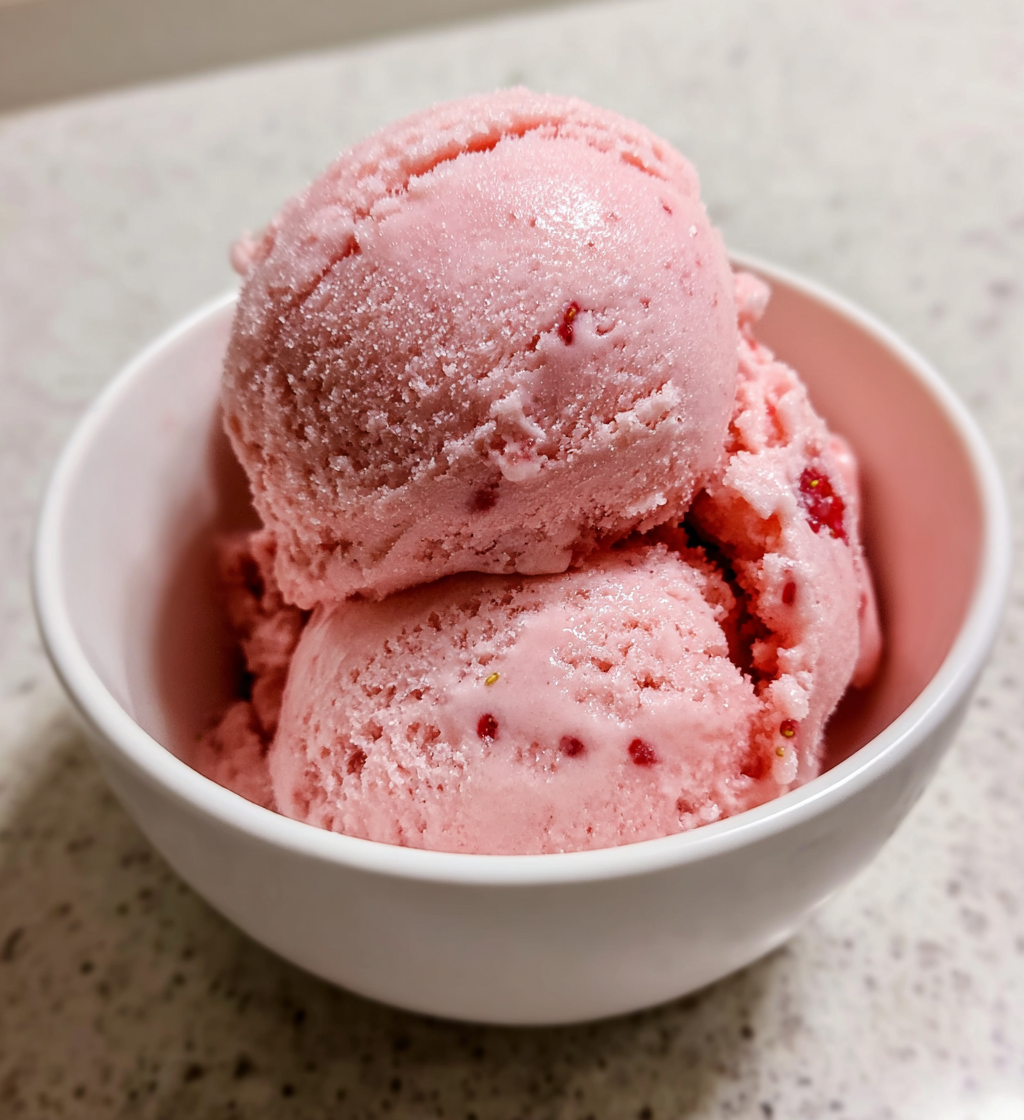 Strawberry Ice Cream - detail 1