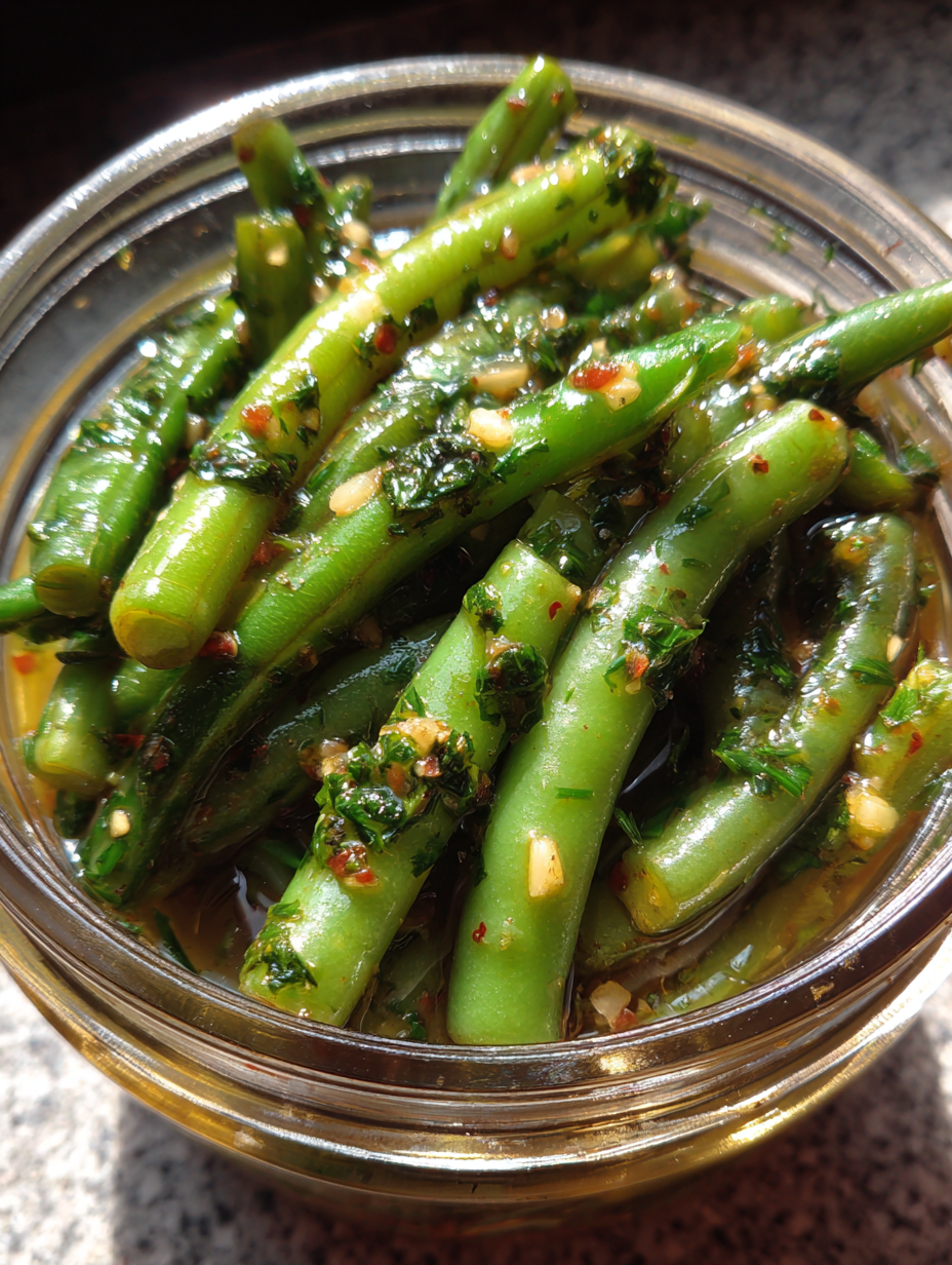 dilly beans recipe: Easy and Delicious Pickled Green Beans Delight dilly beans recipe