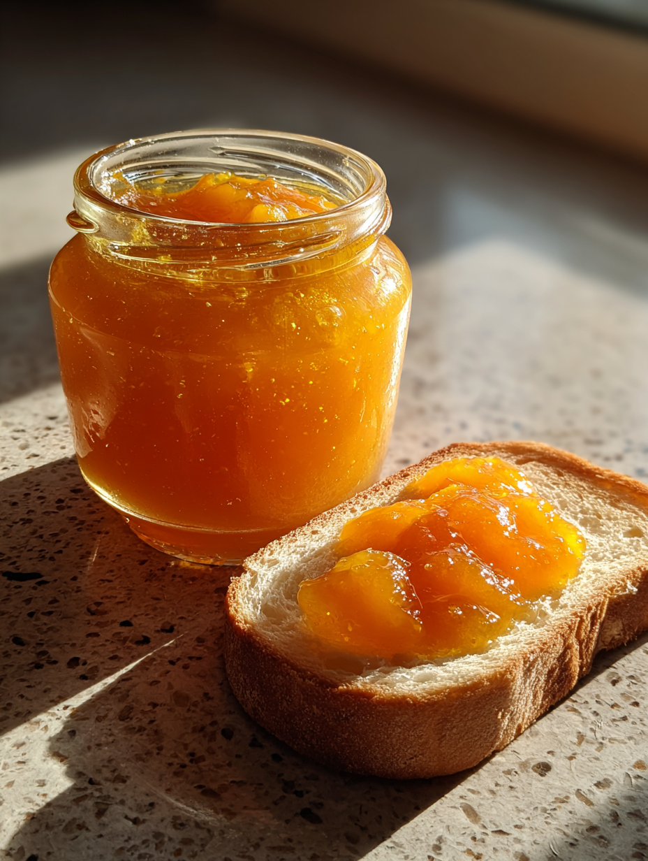 recipe for peach jam