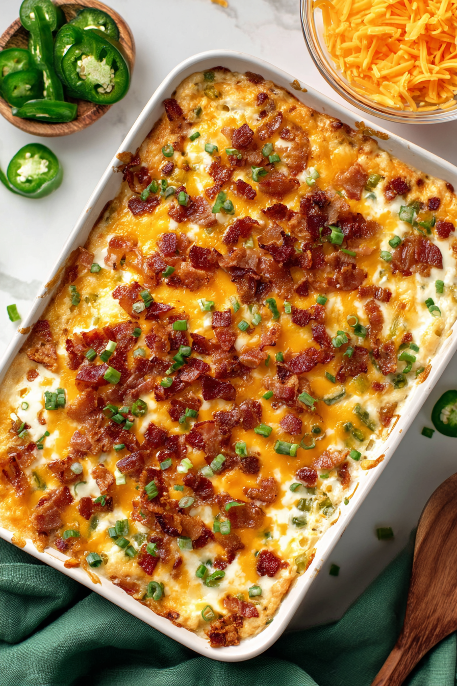 jalapeño popper casserole