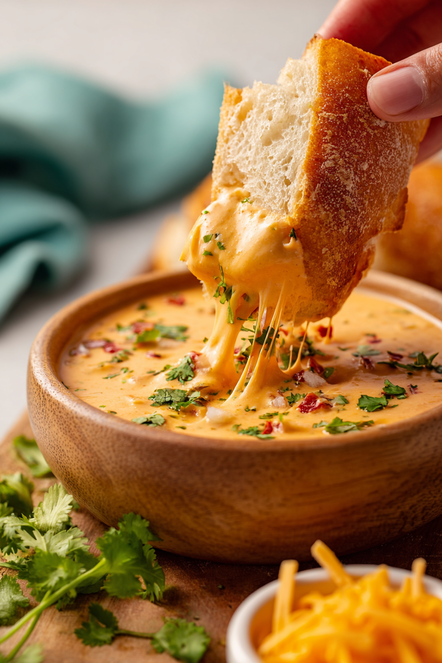 queso dip with cream cheese