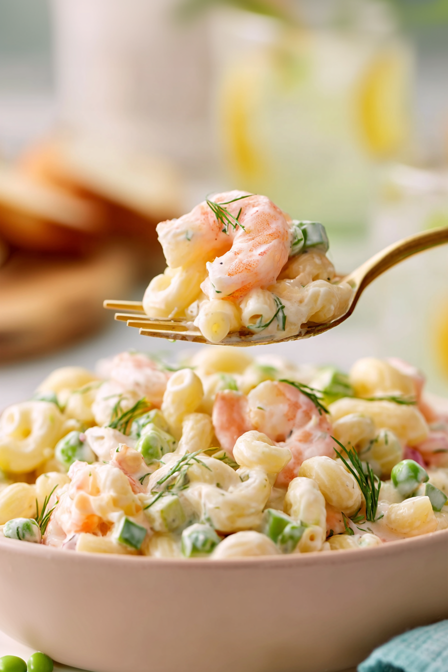 shrimp pasta salad