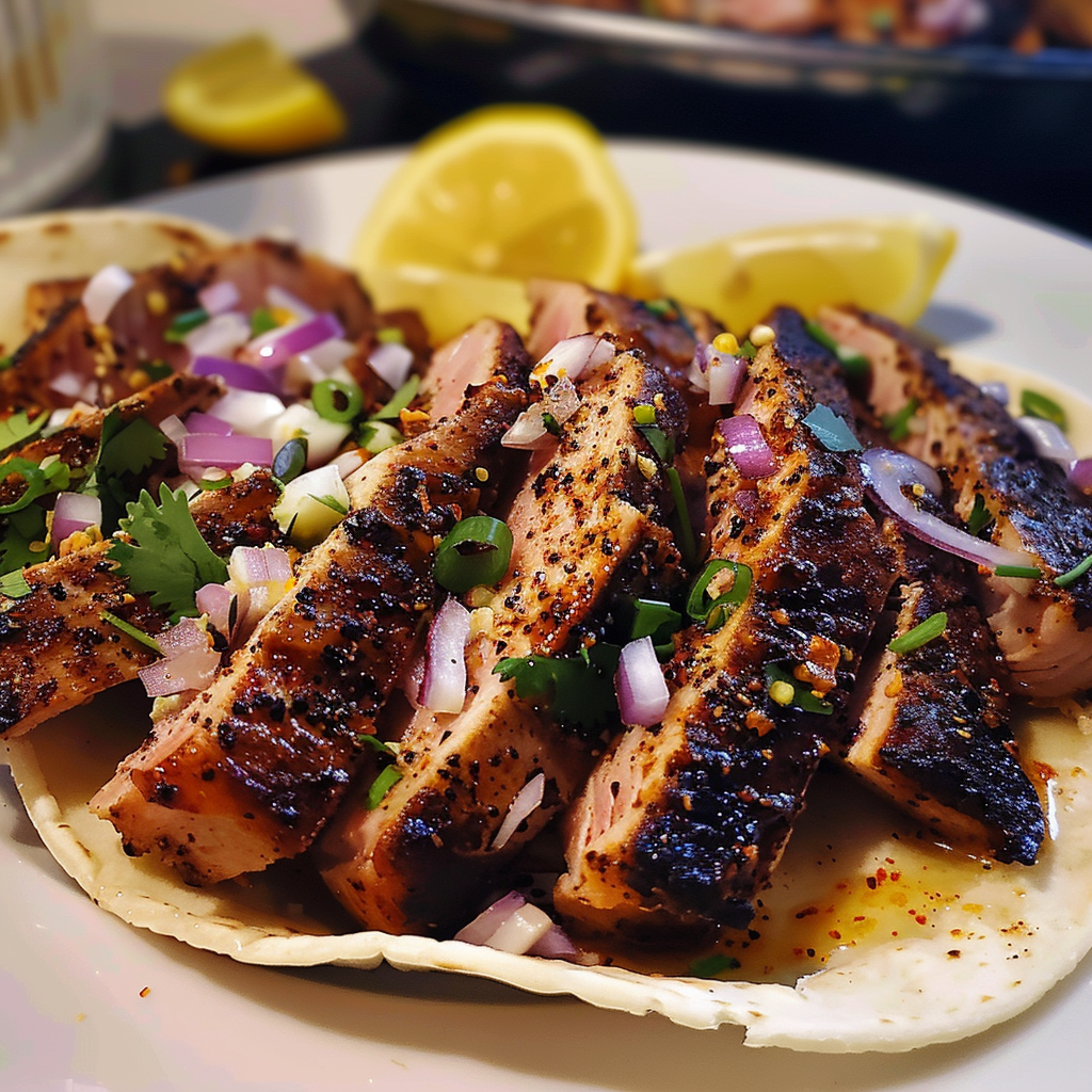 Blackened Seared Tuna: A Protein-Packed Delight 5 0 3