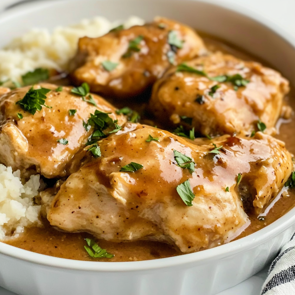 Crockpot Honey Mustard Chicken