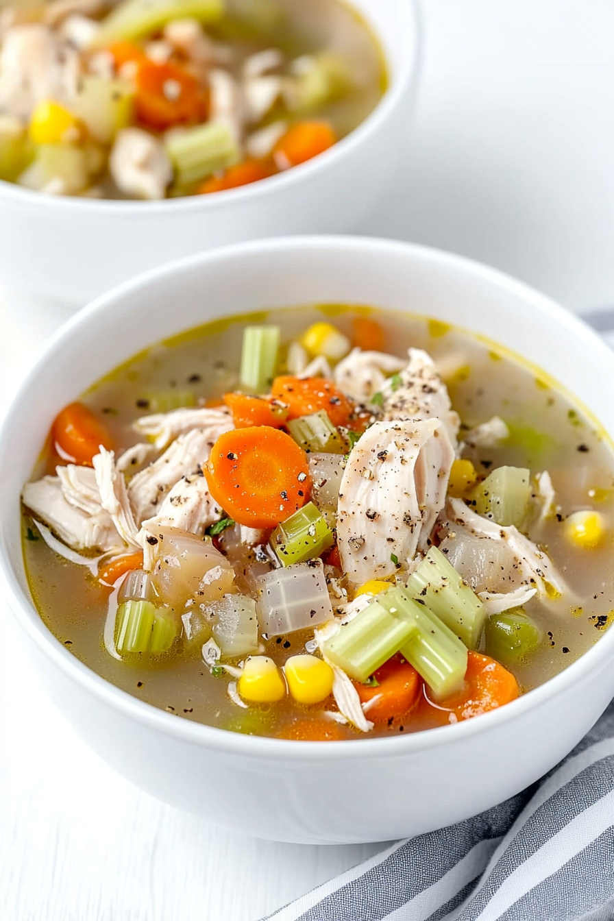 rotisserie chicken vegetable soup