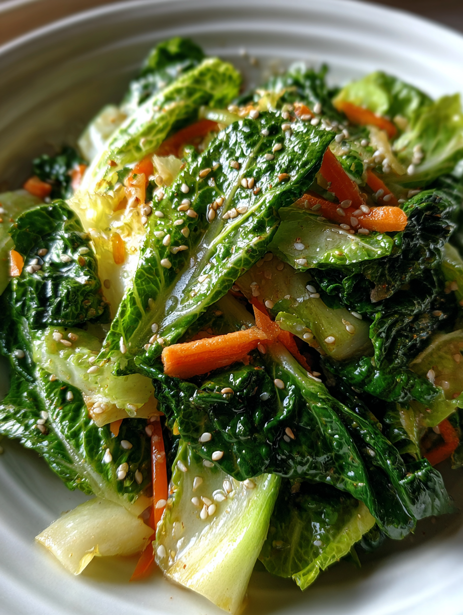 rezept mit chinakohl salat