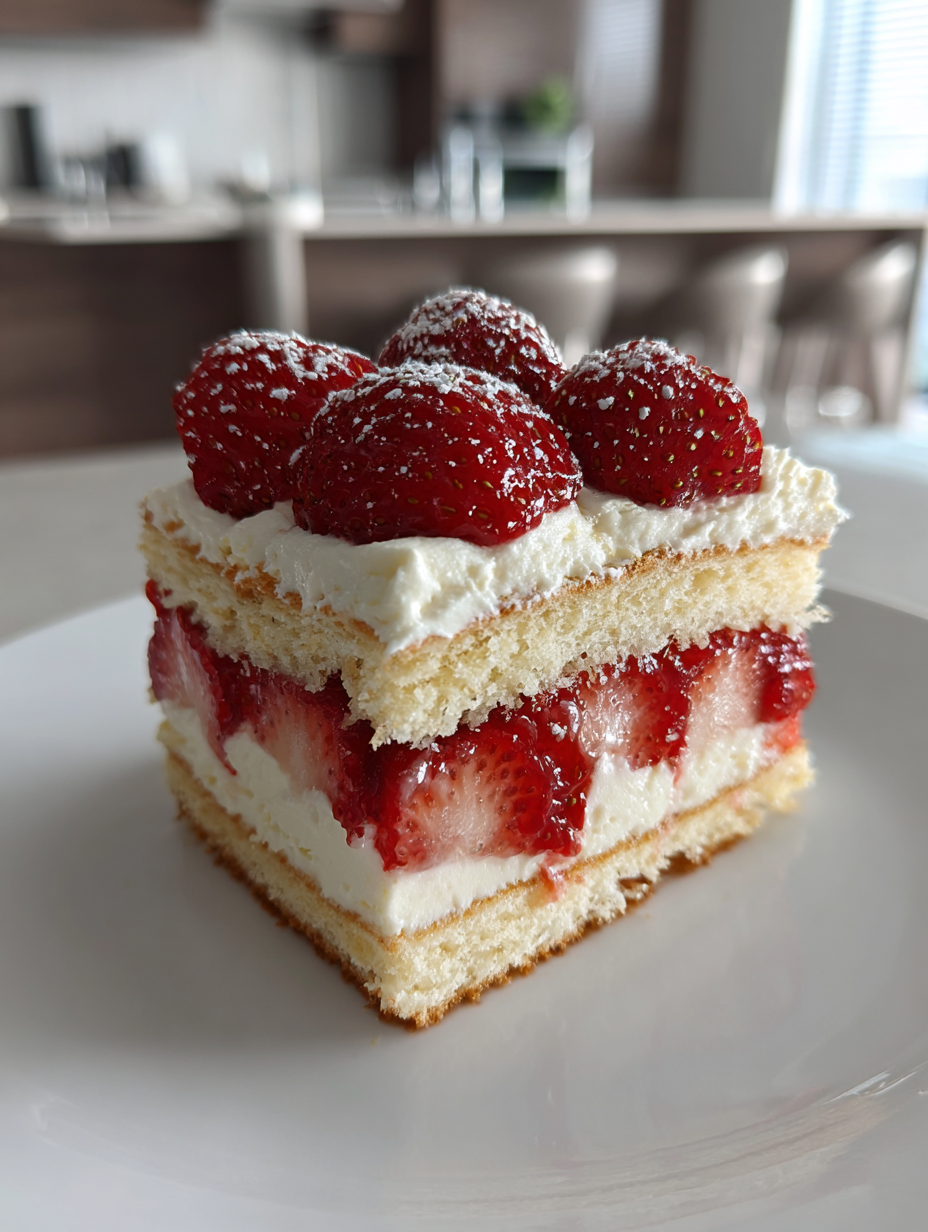 charlotte aux fraises
