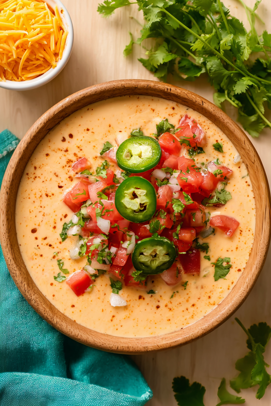 queso dip with cream cheese