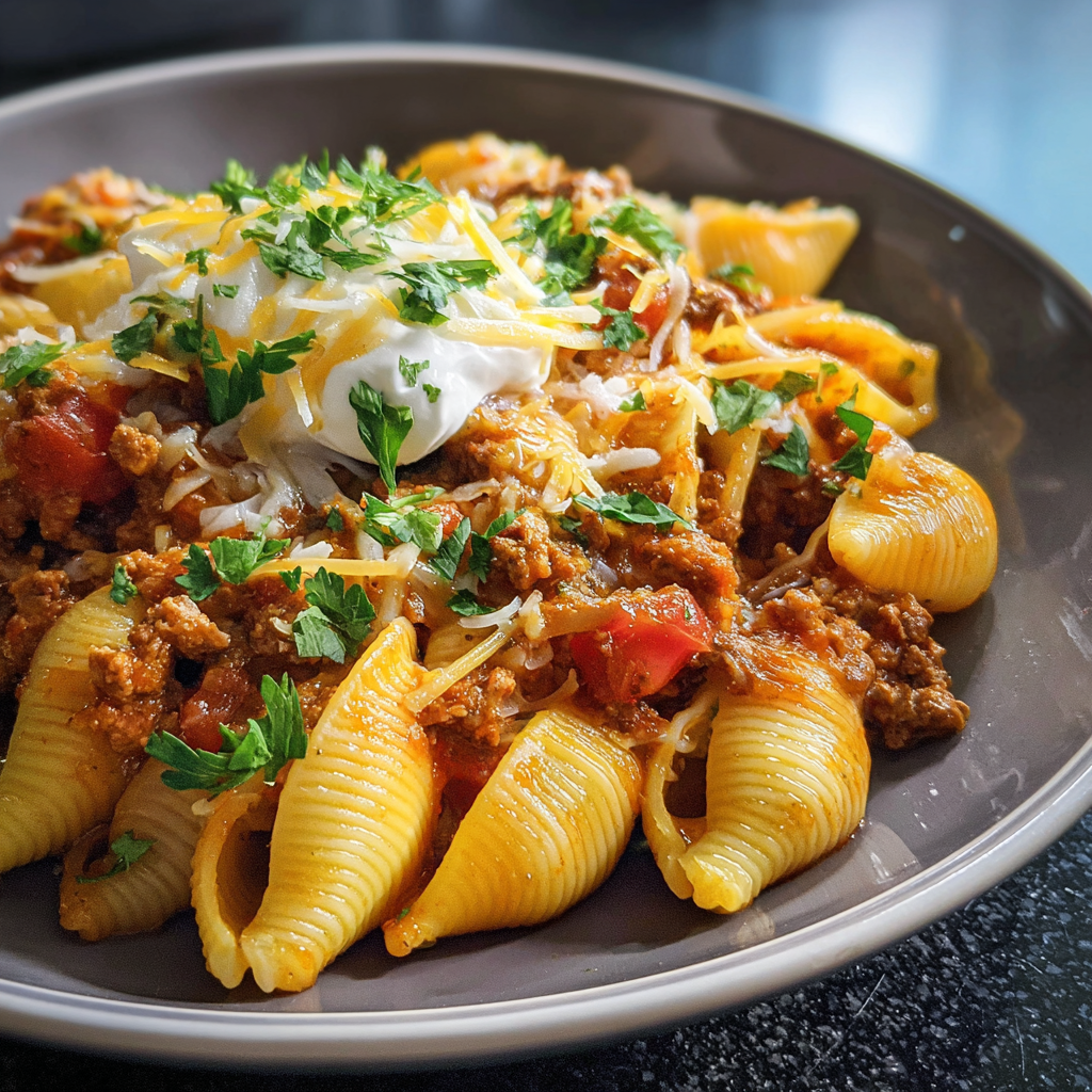 Easy Slow Cooker Taco Pasta for Busy Nights