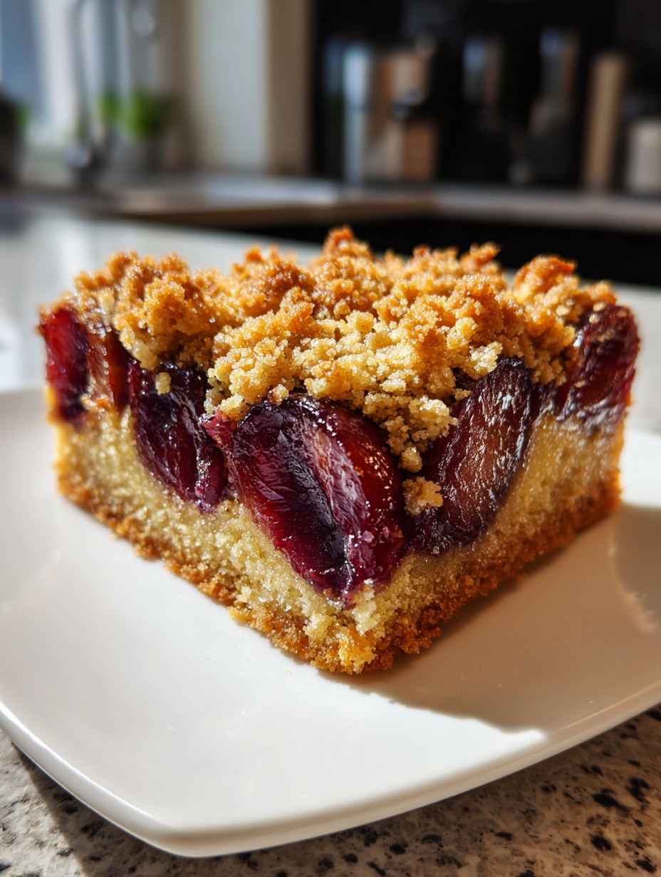 zwetschgenkuchen mit streusel: klassischer Kuchen mit knusprigen Streuseln zwetschgenkuchen mit streusel